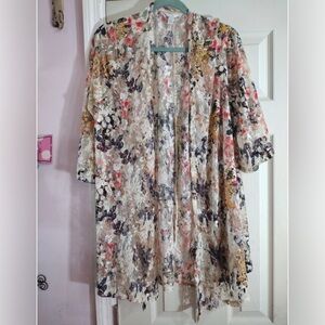 Est 1946 Lace Duster Kimono Cardigan
